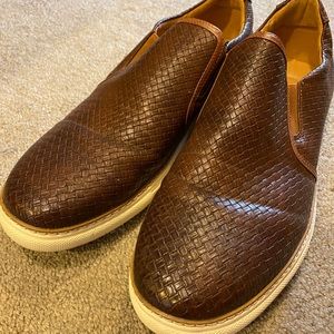 Men’s brown leather shoes